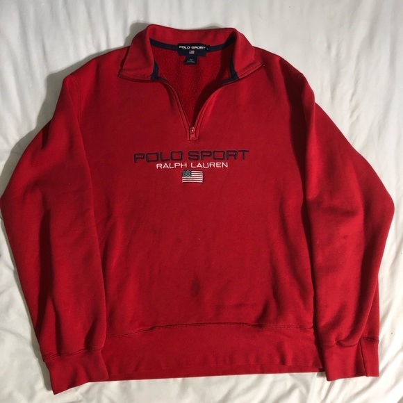 Vintage Polo Sport Half Zip - Picture 3 of 4